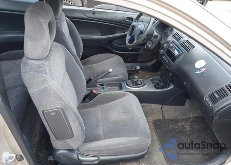 2002 Honda Civic Lx z USA, uszkodzony, nr VIN 1HGEM21682L107793